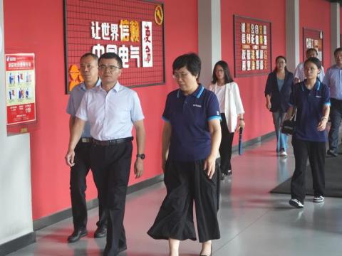 全總社聯(lián)部徐處長蒞臨威騰調(diào)研