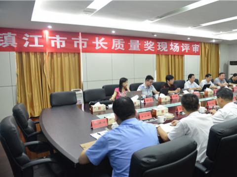 鎮(zhèn)江市市長質(zhì)量獎(jiǎng)現(xiàn)場評審活動在威騰母線順利舉行