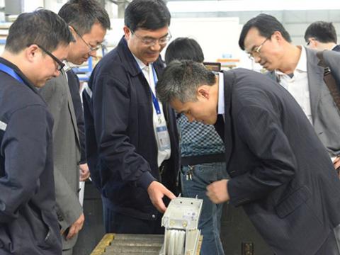 萬達客戶來我公司考察