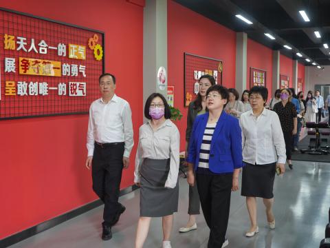 全國總工會女職工部蒞臨威騰電氣調(diào)研女職工工作