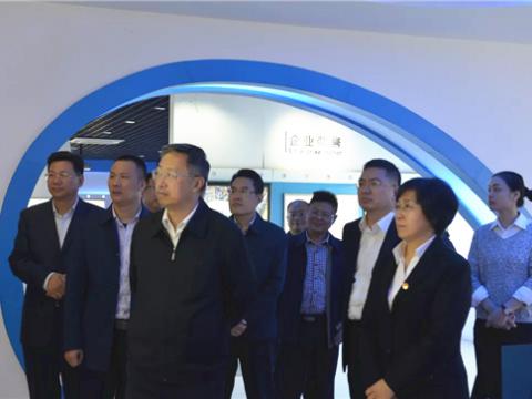 省總工會(huì)馬永青副主席一行來威騰集團(tuán)調(diào)研職工文化及陣地建設(shè)工作