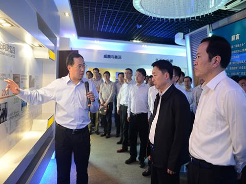 鎮(zhèn)江市委書記夏錦文蒞臨威騰股份視察